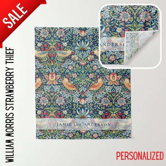 Aangepast merk William Morris vogels patroon Wandkleed