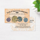 Aangepast met de hand getekende breinnaaldgaren visitekaartje (Bureau)