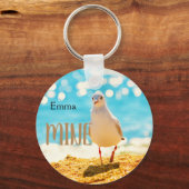 Aangepast met een zeemeeuw sleutelhanger (Voorkant)