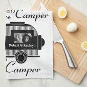 Aangepast met fotocamper theedoek (Quarter Fold)