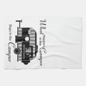 Aangepast met fotocamper theedoek (Horizontaal)