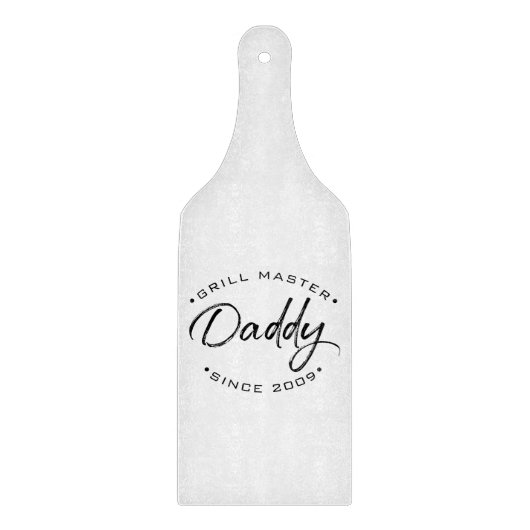 Aangepast met jaar sinds grill Master Papa Snijplank (Voorkant)