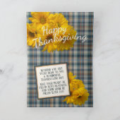 Aangepast met liefde voor Thanksgiving vakantie Ka Feestdagen Kaart (Binnen)