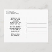 Aangepast met 'Love Seasons'-feestdag Briefkaart (Achterkant)