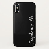 aangepast met naamzwarte iphonecase Case-Mate iPhone case (Achterkant)