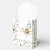 Aangepast met zachte kleur, vrije ventilator bedankdoosjes (Geopend)