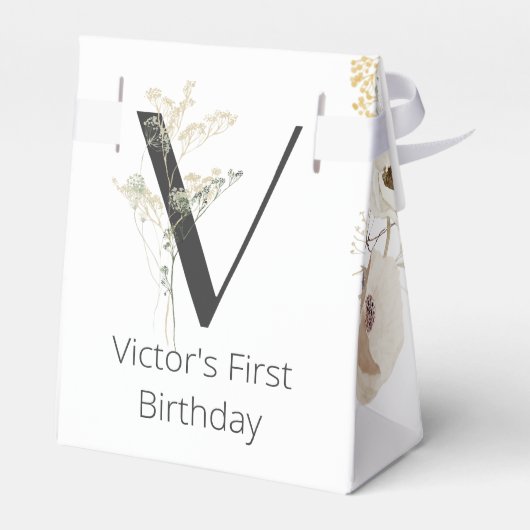 Aangepast met zachte kleur, vrije ventilator bedankdoosjes (Achterkant)