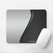 Aangepast Metaal Design 1-Muismatten Muismat (Met muis)