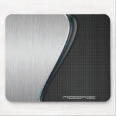 Aangepast Metaal Design 1-Muismatten Muismat (Voorkant)