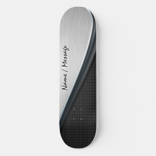 Aangepast Metaal Design 1-skateboards Skateboard (Voorkant)