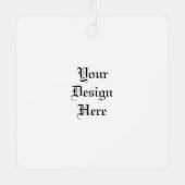 Aangepast Metalen Ornament (Voorkant)