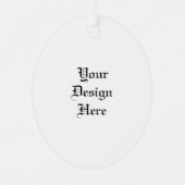 Aangepast Metalen Ornament (Voorkant)