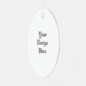 Aangepast Metalen Ornament (Voorkant links)