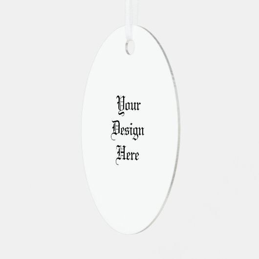 Aangepast Metalen Ornament (Voorkant links)