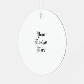 Aangepast Metalen Ornament (Voorkant links)