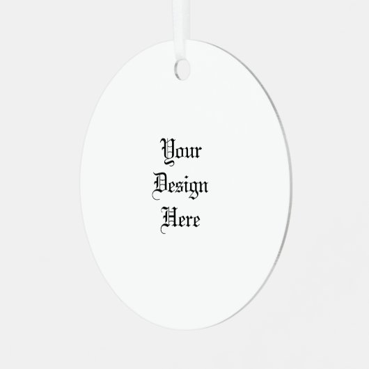 Aangepast Metalen Ornament (Voorkant links)