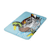 Aangepast middenbad van Bath Mat/Duck in de Pond Badmat (Gekanteld)