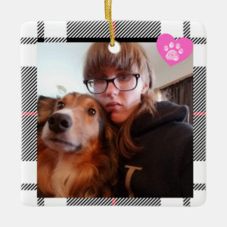 Aangepast Mijn Beste Vriend(in) Heeft Vier Pootjes Keramisch Ornament