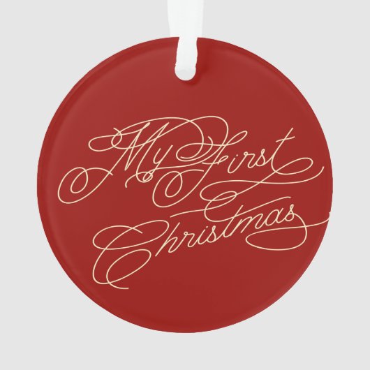 Aangepast mijn eerste kerstkat Keepomwille Yarly P Ornament (achterkant)