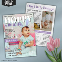 Aangepast Mijn eerste Paas Kaart, Magazine Hoesje