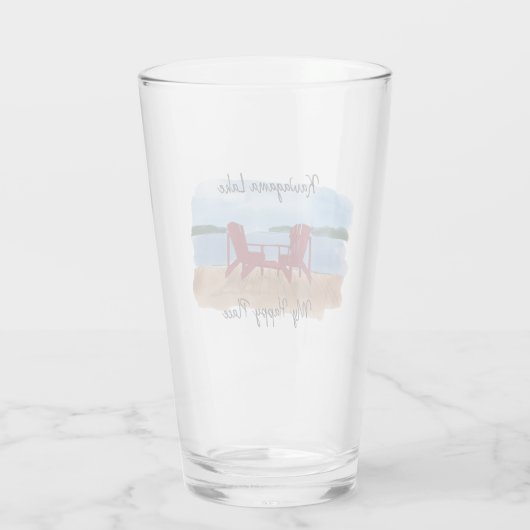 Aangepast mijn favoriete plek glas (Achterkant)