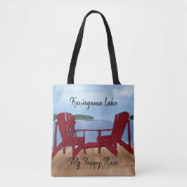 Aangepast mijn favoriete plek tote bag