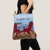 Aangepast mijn favoriete plek tote bag (Dichtbij)