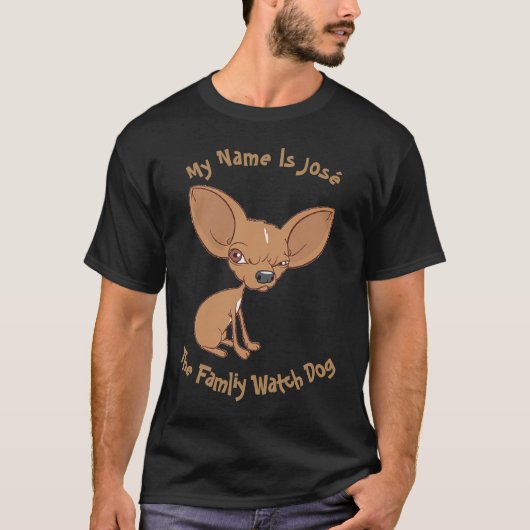 Aangepast mijn naam is het Shirt Chihuahua (Voorkant)