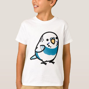 Aangepast Mijnheer Blauwe de Vetgemeste Parkiet T-shirt
