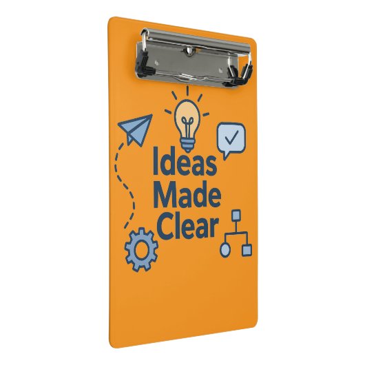 Aangepast miniklikbord mini klembord (Schuin)