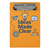 Aangepast miniklikbord mini klembord (Voorkant)