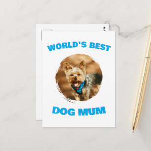 Aangepast Minimaal Beste Hond Kat Moeder Moeder Hu Briefkaart