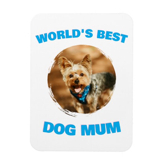 Aangepast Minimaal Beste Hond Kat Moeder Moeder Hu Magneet (Verticaal)