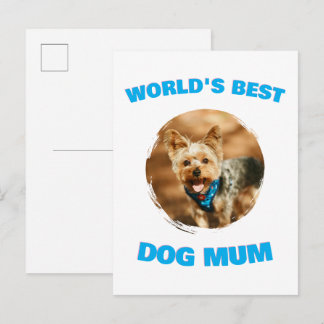 Aangepast Minimaal Beste Hond Kat Moeder Moeder Hu Uitnodiging Briefkaart
