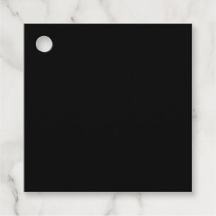Aangepast, minimaal koele logo tekst zwart ontwerp bedankjes labels