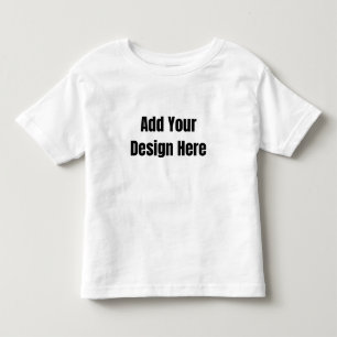 Aangepast minimaal ontwerp voeg foto of tekst toe kinder shirts