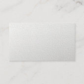 Aangepast minimalistisch Logo Modern Elegant Profe Visitekaartje (Achterkant)