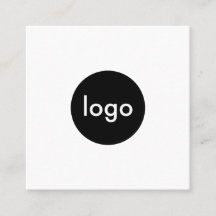 Aangepast minimalistisch Logo