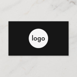 Aangepast minimalistisch Logo Visitekaartje