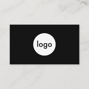 Aangepast minimalistisch Logo Visitekaartje