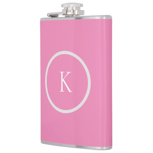 Aangepast minimalistisch monogram heupfles (Links)