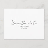 Aangepast minimum om het Briefkaart voor datumbrui (Voorkant)