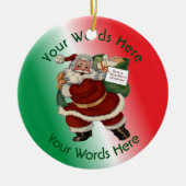 Aangepast ministerie van Financiën Keramisch Ornament (Voorkant)