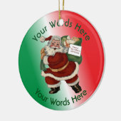 Aangepast ministerie van Financiën Keramisch Ornament (Links)