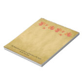 Aangepast model laat klein Notitieblok over (Linkerzijde)