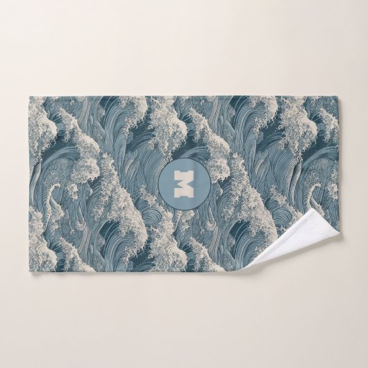 Aangepast modelgolfpatroon bad handdoek (Handdoek)