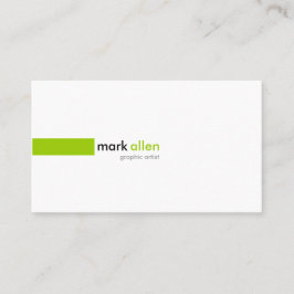 Aangepast modern 519B Visitekaartje