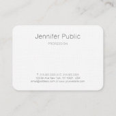 Aangepast, modern Abstract art, elegant Visitekaartje (Achterkant)