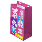 Aangepast modern Abstract kleurig ontwerp | Klein Cadeauzakje (Voorkant Gekanteld)