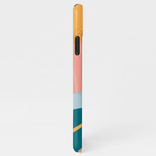 Aangepast modern Abstract lebbudget iPhone Hoesje (Rechterkant)